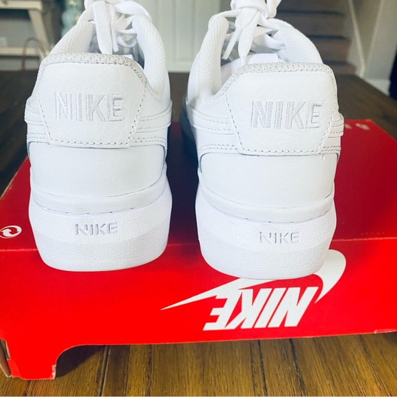 Nike Court Vision Alta LTR white sneakers - Picture 3 of 9